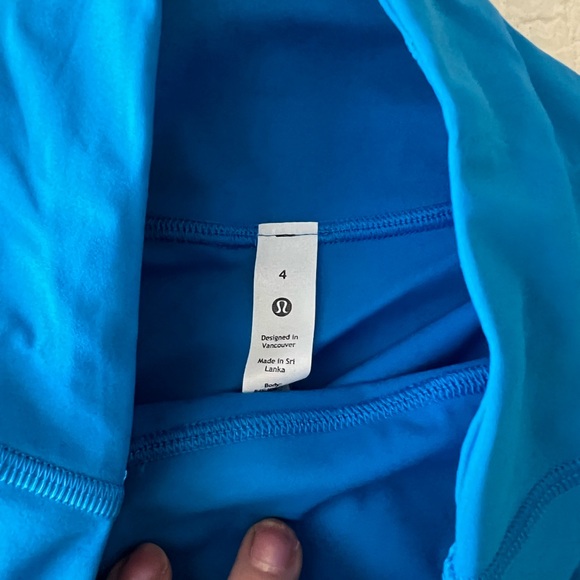 Lululemon Base Pace High-Rise Crop 17" (Sz 4) - Picture 5 of 8